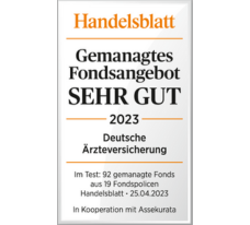 Handelsblatt "SEHR GUT"