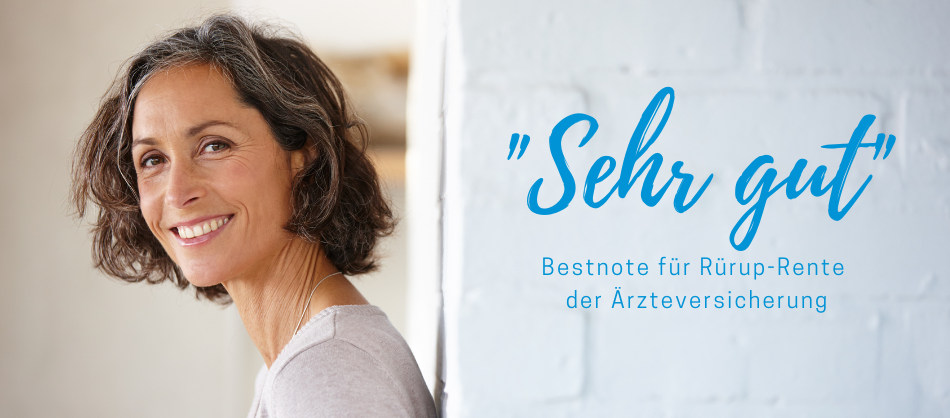Note „SEHR GUT“ für DÄV Rürup-Rente