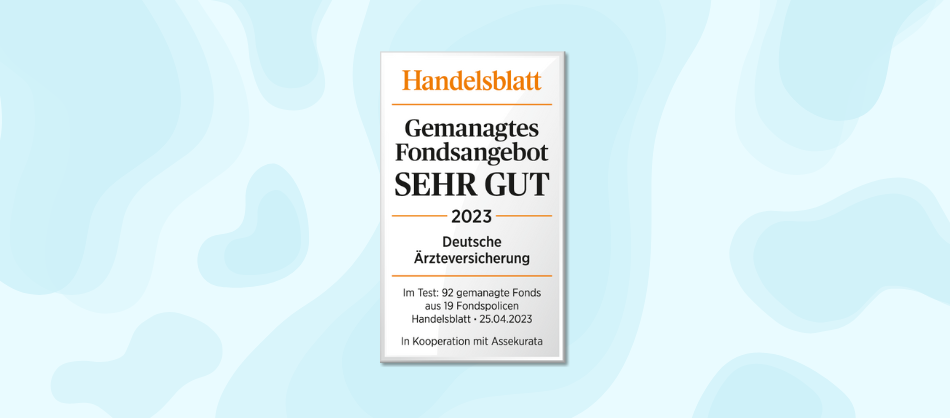 Deutsche Ärzteversicherung mit Bestnote